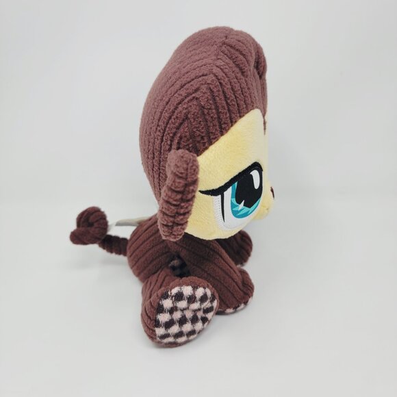 Littlest Pet Shop VIP Plush Monkey Brown Checkered Knit Style  + Tags **READ** - Picture 2 of 7
